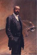 Jacek Malczewski Self-portrait with a palette Spain oil painting artist